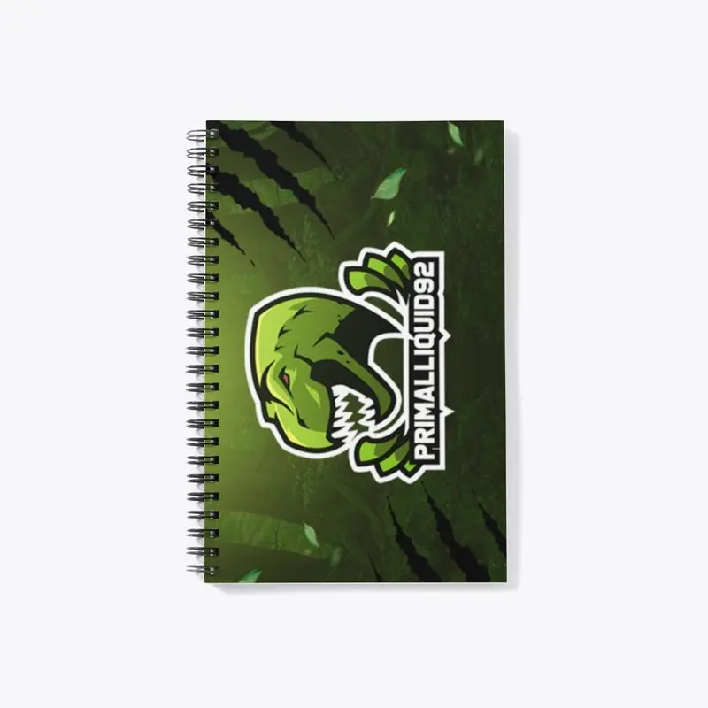 Primalliquid Logo Notebook